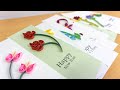 10 Coolest Greeting Cards: Paper Quilling Designs for Beginners