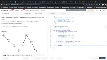 LeetCode1382. Balance a Binary Search Tree