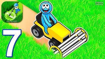 Backyard Master - Gameplay Walkthrough Part 7 Stickman Backyard Lawn Mower (iOS, Android)
