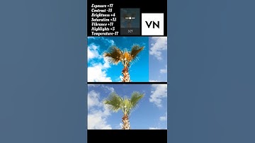 Sky Colour Grading Tutorial VN App #vnediting #vn #videoediting #tranding