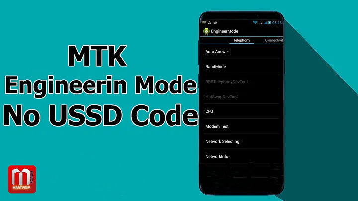 How To MTK Engineering Mode Without USSD Code