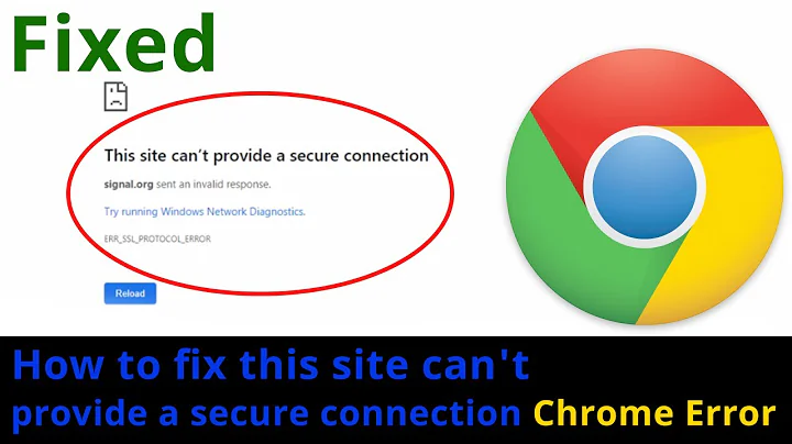How to fix this site can't provide a secure connection Chrome error || Smart Enough