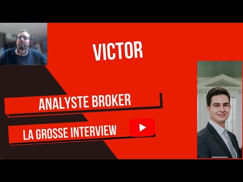 Victor - Analyste Broker en bourse - Présentation