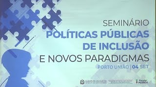 Em Porto União, profissionais debatem sobre a inclusão da pessoa com autismo