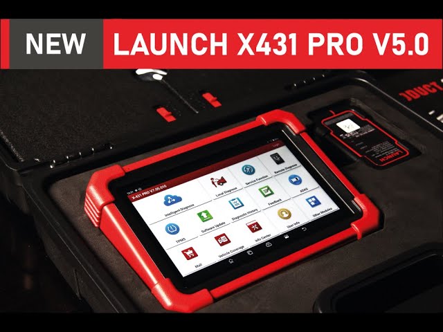 Launch X431 Pro V5.0, Latest OBD2 Scanner with Full Brands Coverage