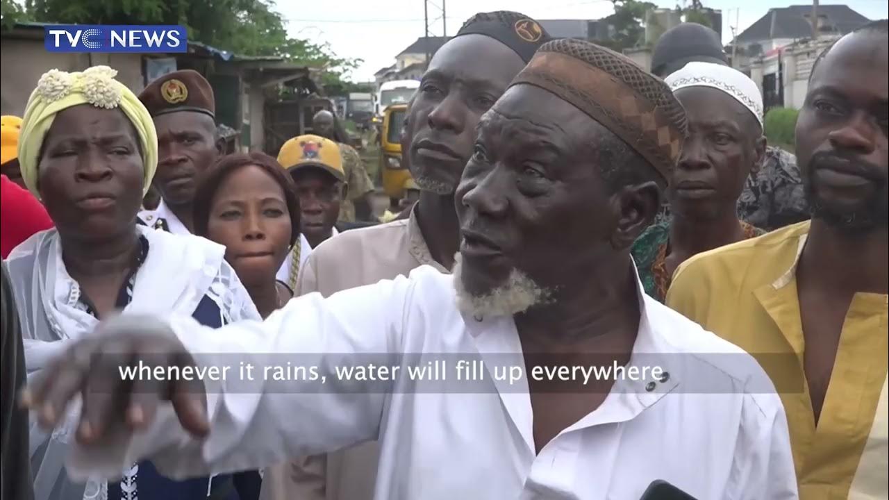 State Environment Officers Inspect Drainage Projects