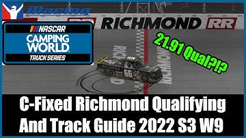 *MICKEY MOUSE* Iracing Guide to C-Fixed Richmond Qualifying and Race