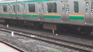 E231系1000番台ヤマU528編成大宮駅発車