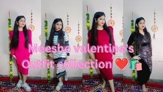 Meesho viral dresses for valentine's/birthday under ₹600 💞🛍️ #meeshohaul #meesho #valentinesday