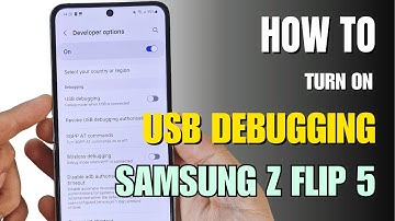 How to Enable USB Debugging on Samsung Galaxy Z Flip 5 | Step-by-Step Guide