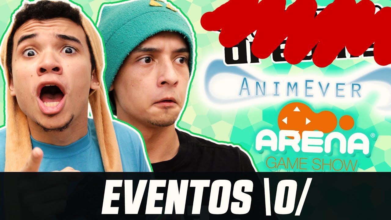 EVENTOS - AnimEver e Arena Game Show | Pequeno Vlog  - Rik - Anime Dreams 2015: O evento foi cancelado por tempo indeterminado :/