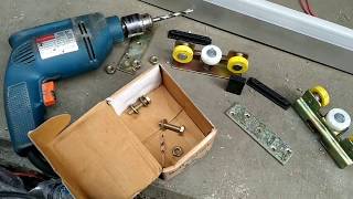 G-roller fitting & Door making aluminum