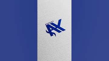 Akshay name logo 💥 design #shortvideo #shorts #short #trending