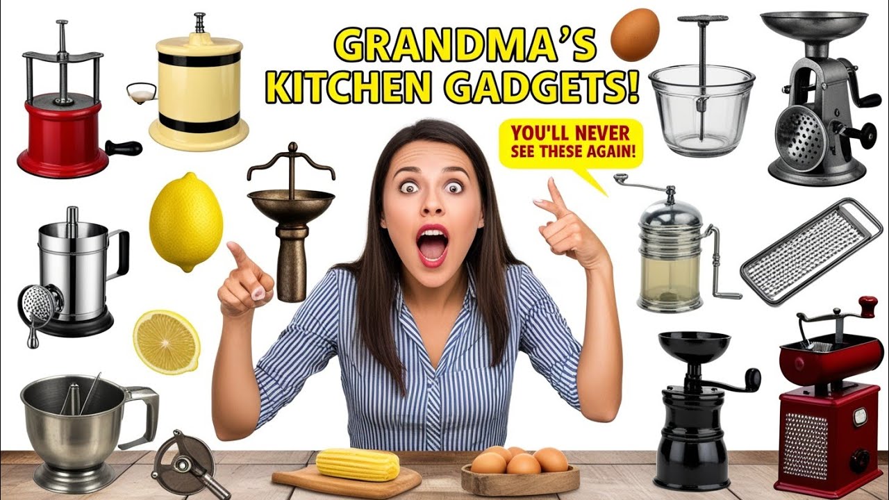 10 Vintage Kitchen Gadgets You’ll Never See Again (Grandma’s Forgotten Tools)