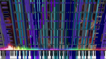 [Black MIDI] Senbonzakura | 2.76 Million Notes (WIP III) | Legit Run