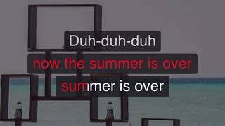 Summer Is Over - KSI | Karaoke