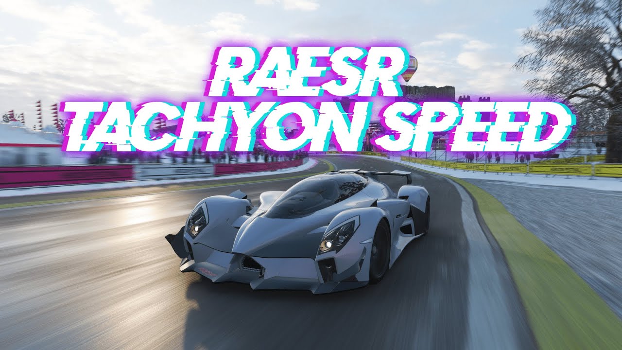 RAESR TACHYON SPEED - НОВАЯ МАШИНА В ИГРЕ (FORZA HORIZON 4)
