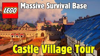 Massive Custom Survival Base Tour in Lego Fortnite