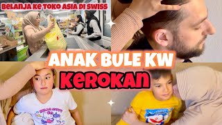 ANAK BULE KW KEROKAN || BELANJA KE TOKO ASIA DI SWISS