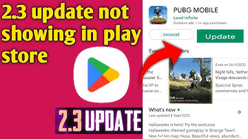 How to pubg 2.3 update not showing in play store l pubg mobile update problem solve l 2.3 update