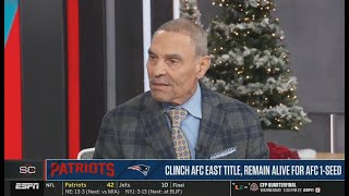 “Drake Maye is THAT GUY!” — Herm Edwards reacts to after Patriots rout Jets,  clinch AFC East title