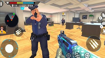 Bank Robbery SSG Shooting Game _ Android GamePlay.