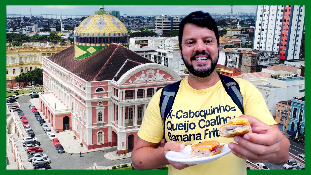 🥘 Provando as COMIDAS de MANAUS - Amazonas 🌳 | RIO4FUN