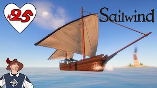 Sandra The Sanbuq's First Storm Near Oasis Island! | Immersive Sailing Simulator | Sailwind #25