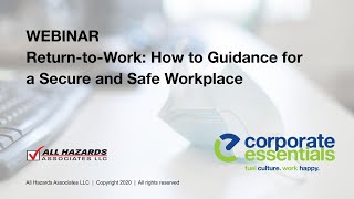 Famous Return-to-Work: How-To Guide for a Safe Workplace Wealth