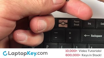 Replace Keyboard Key Acer Travelmate 5760 6595 8573 | Fix Laptop Installation Repair