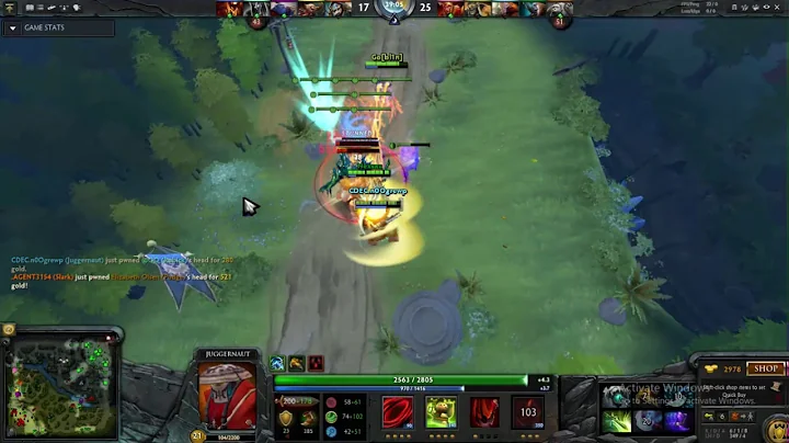 JUGGERNAUT GOT RAMPAGE - DOTA 2 RAMPAGE