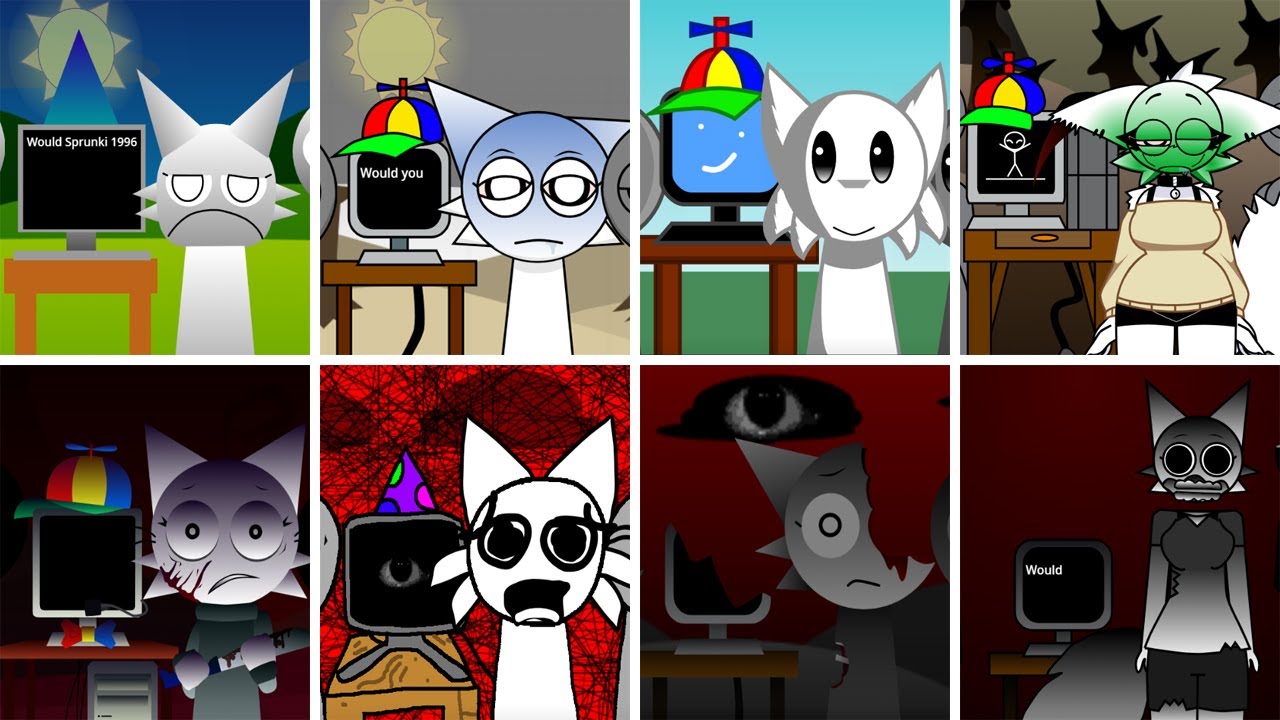 Incredibox - Sprunki but ONLY MR FUN COMPUTER and WENDA in ALL ...