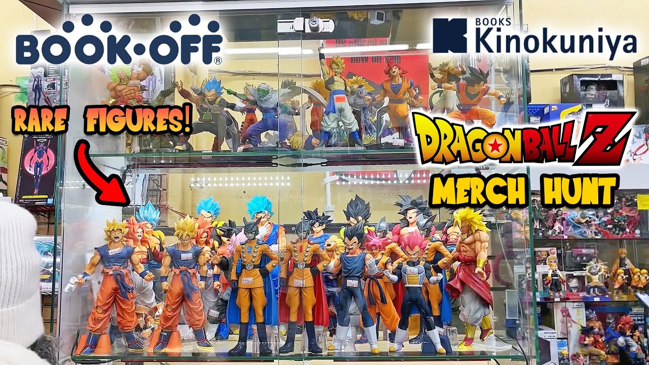 Dragon Ball Merch Hunt - Exploring Book Off & Kinokuniya NYC for