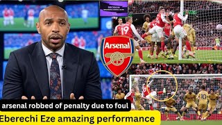 Arsenal Robbed of a Clear Penalty Against Crystal Palace! | Referee Controversy Strikes Again