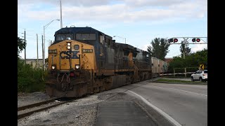 CSX Lehigh job Tri-Rail and FEC 109