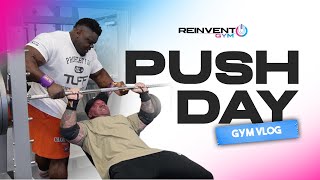 IFBB PRO BLESSING'S PUSH DAY WORKOUT | Grow Your Chest