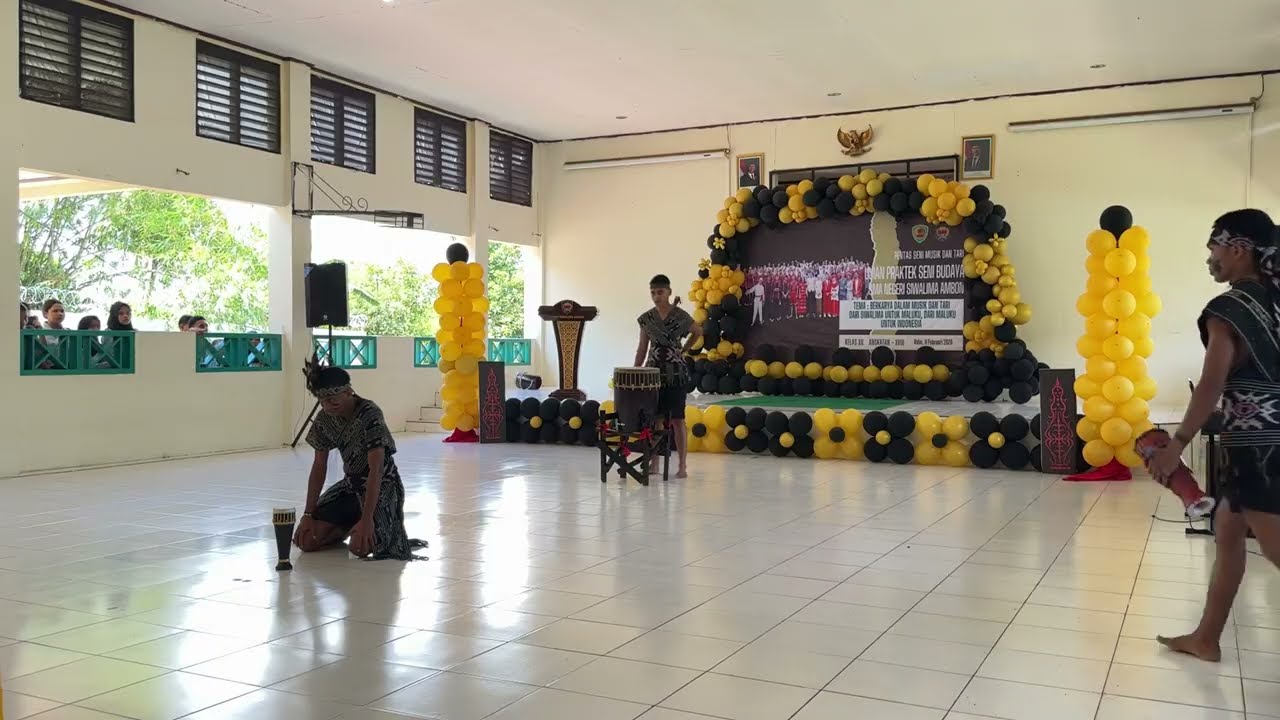 TARIAN TANIMBAR || UJIAN PRAKTEK SMA SIWALIMA || ANGKATAN 18 (12-2)