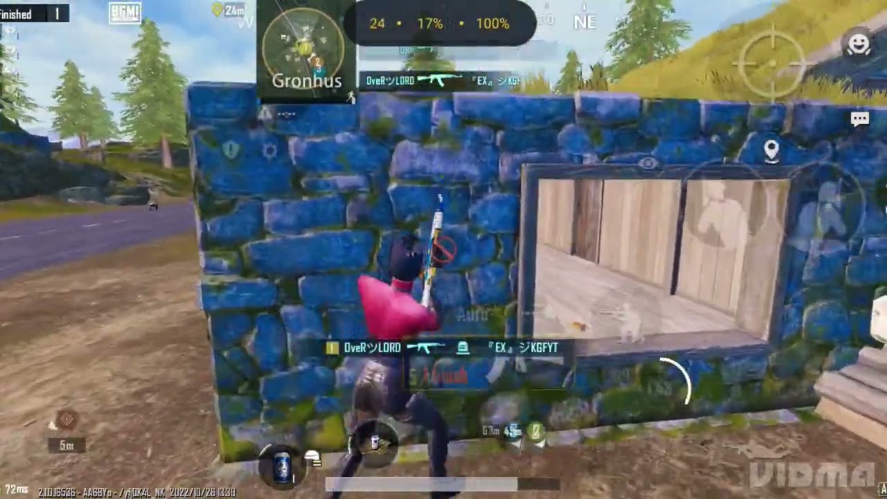 One v Squad rush Gameplay (@BGMI india @PUBG mobile)