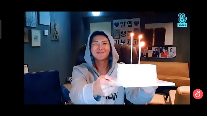 RM birthday live | V live | Julie Lin | so funny