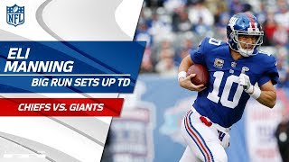 Harrison's Pick Sets Up Manning's Big Run & Darkwa's TD! | Chiefs vs. Giants | NFL Wk 11 Highlights