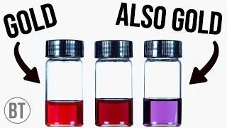 Gold Nanoparticles are Red and Purple?