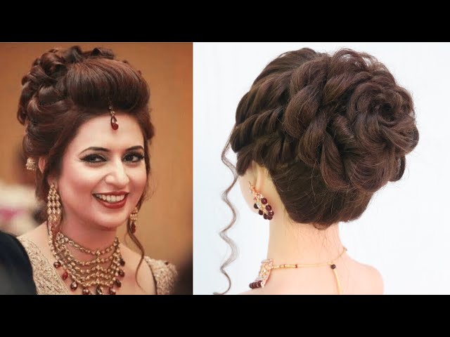 Priyanka | Bridal hair buns, Bridal hairstyle indian wedding, Wedding bun  hairstyles