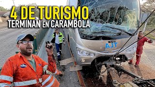 4 AUTOBUSES de TURISMO TERMINAN en CARAMBOLA by Gruas Grisa MX 116,972 views 1 month ago 45 minutes