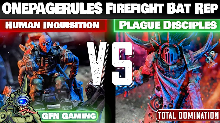 Inquisition VS Plague Disciples - OnePageRules Grimdark Future Firefight Battle Report - #OGA - DayDayNews
