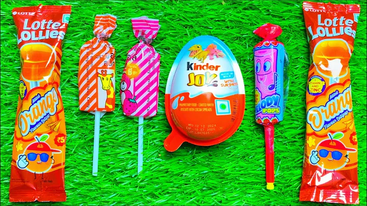 ASMR: Unboxing Delicious & Unique Lollipop Treats - Chocolate & Candy | Satisfying Lollipops Sounds