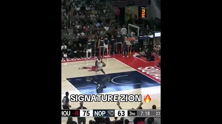 Zion with the 360 dunk 🤯