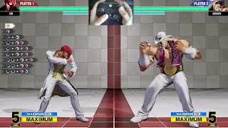 KOF XV - Iori Combo Missions 1 - 5 ( w/Controller ) screenshot 5