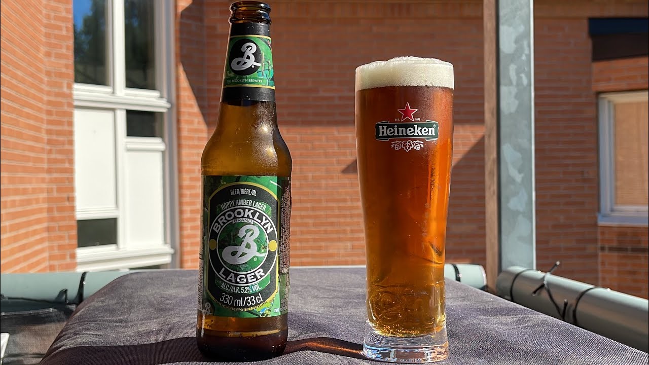 Brooklyn Lager 🇺🇸 Hoppy Amber Lager🍺 YouTube