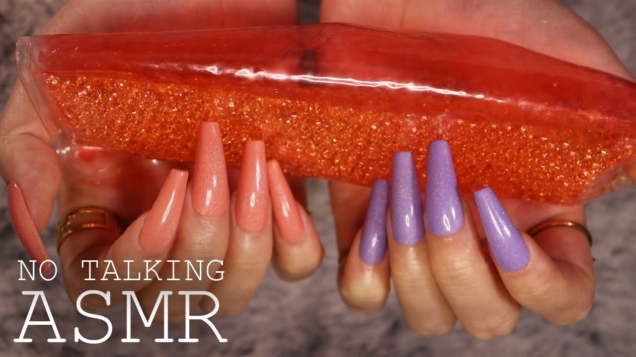 ASMR Gentle crisp tapping (🎧 NO TALKING | tapping, fingertips on plastic)