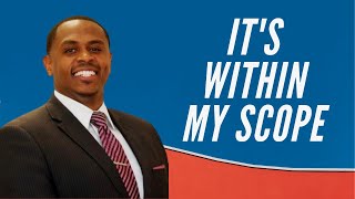 MESSAGE: It's Within My Scope - Chaplain Carl Ricketts